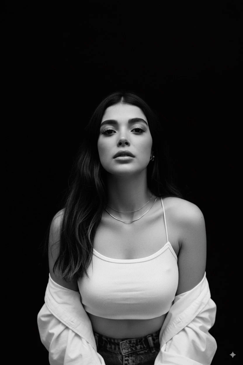 B&W Studio Portrait
